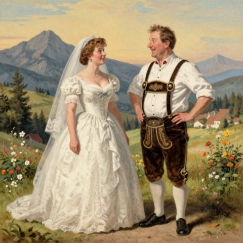 Eine Imbissbudenbesitzerin